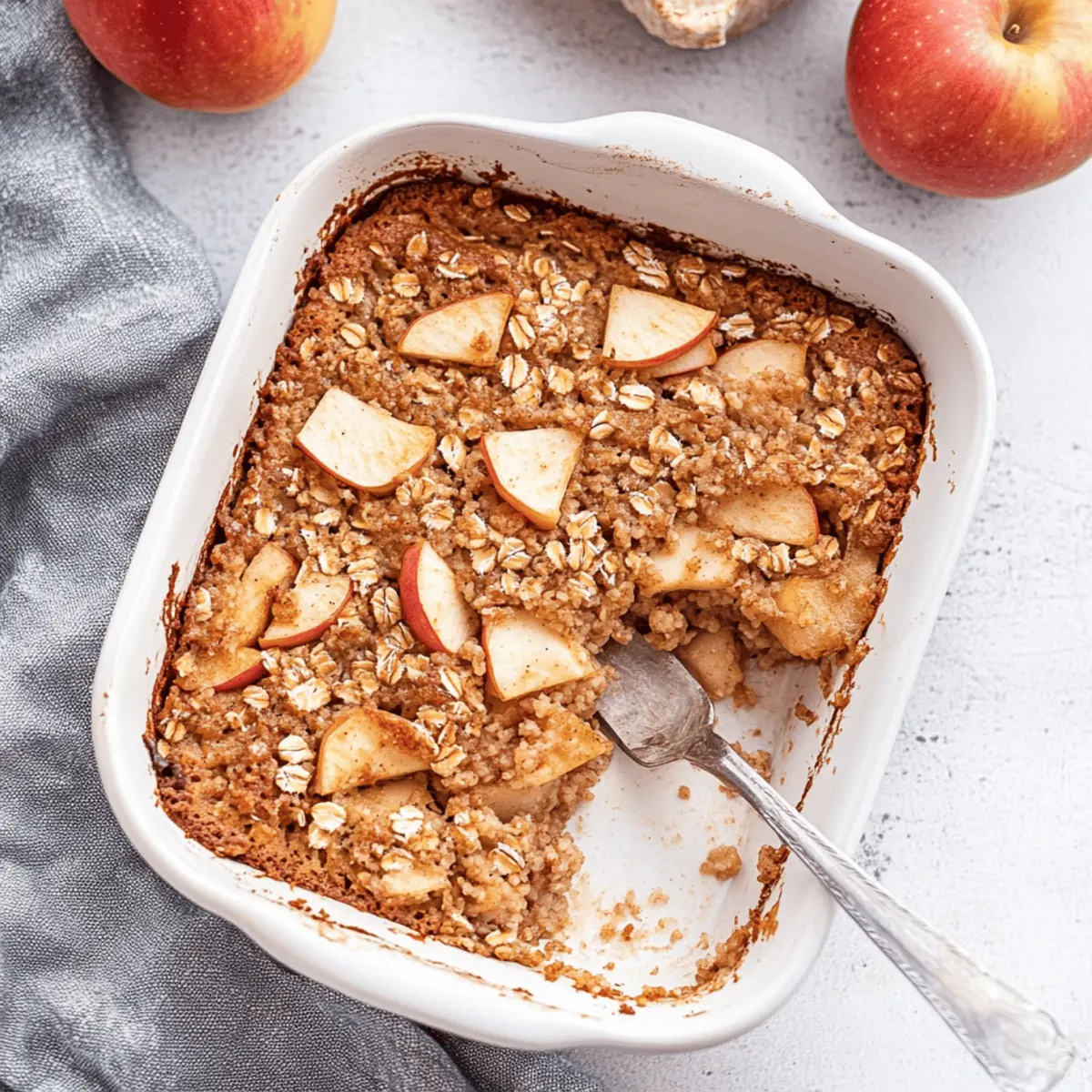 Delicious Oatmeal Apple Breakfast Bake for a Healthy Start