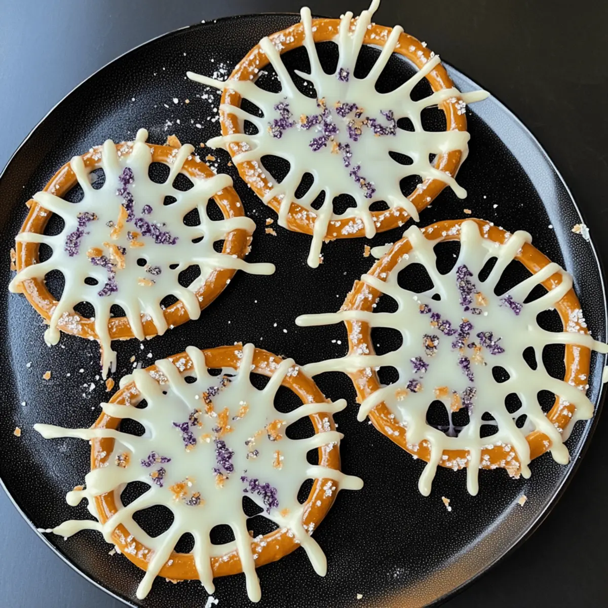 Easy Spider Web Pretzels Recipe for a Spooktacular Treat