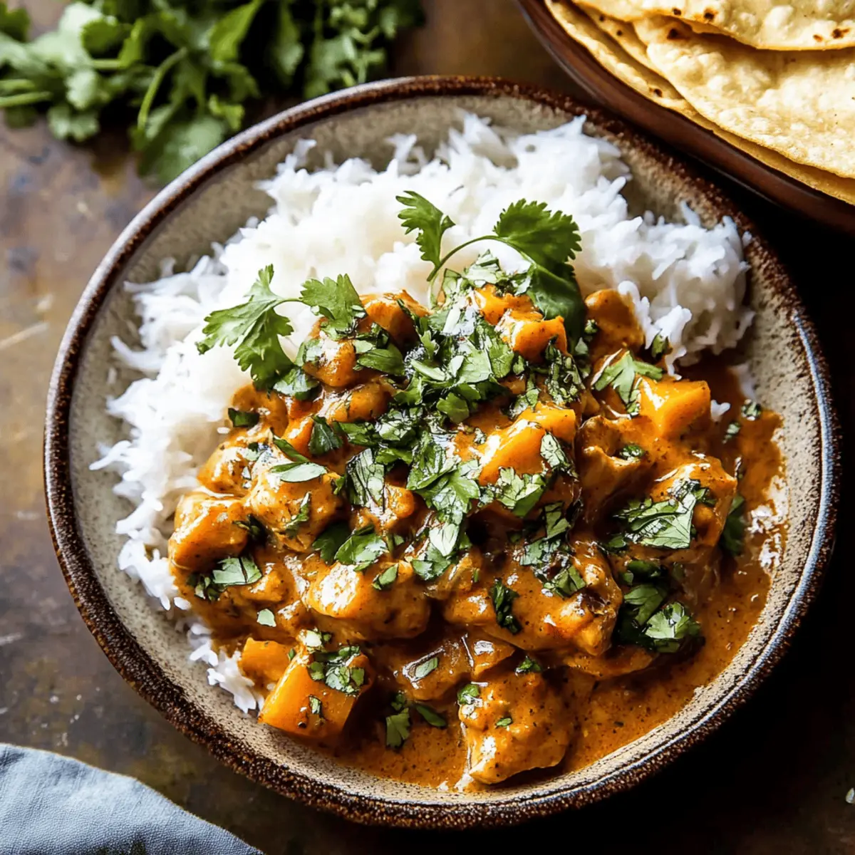 Creamy Butternut Squash Butter Chicken