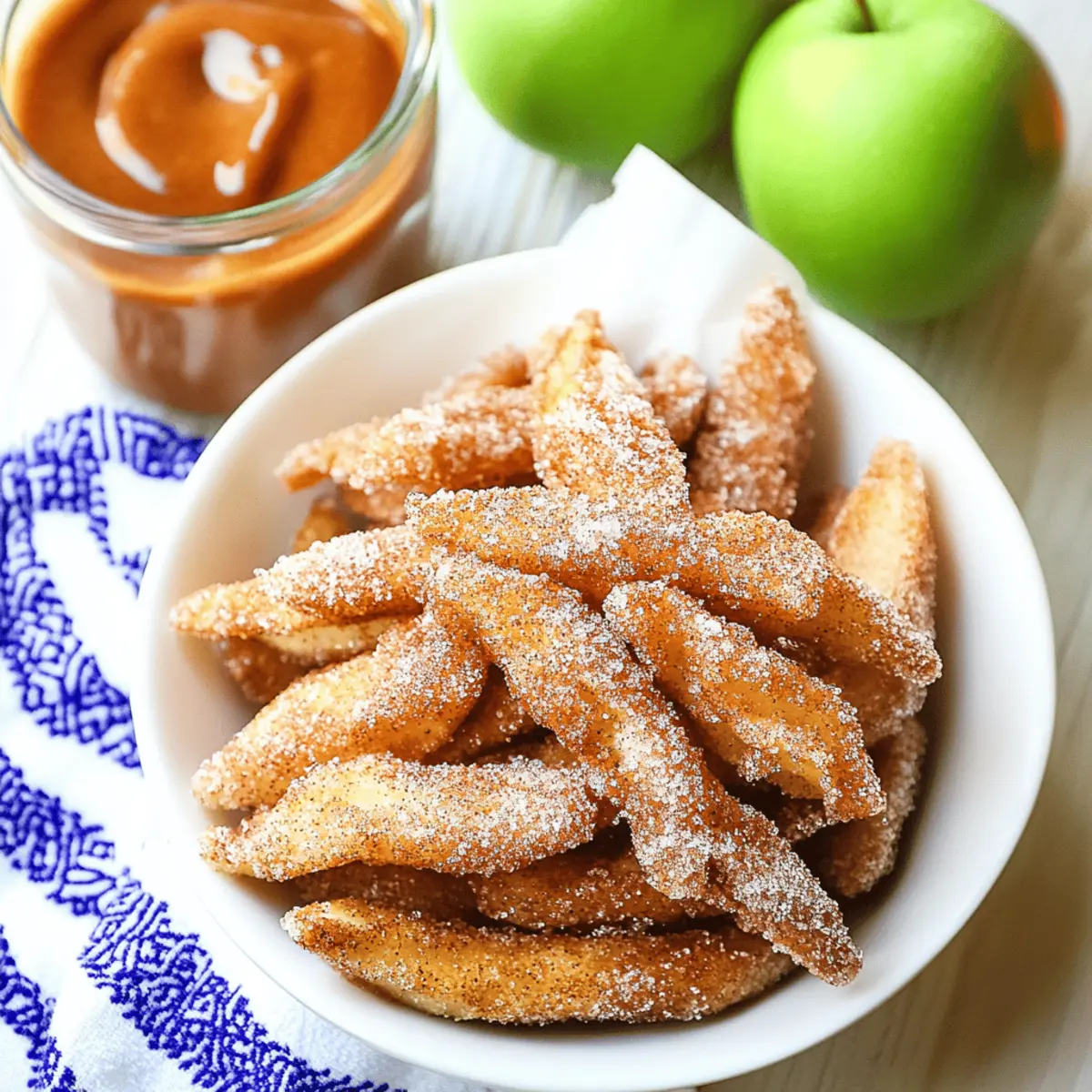 Delicious Cinnamon Sugar Apple Fries Recipe You Can’t Resist