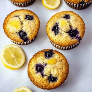 Lemon Blueberry Muffins