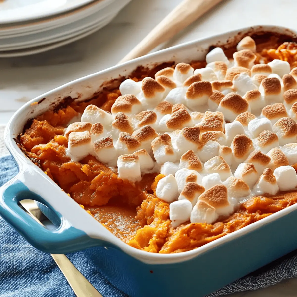 Delicious Sweet Potato Casserole with Marshmallows Recipe