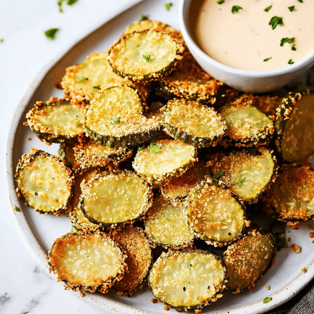 Easy Air Fryer Fried Pickles Recipe for Perfectly Crunchy Snacks