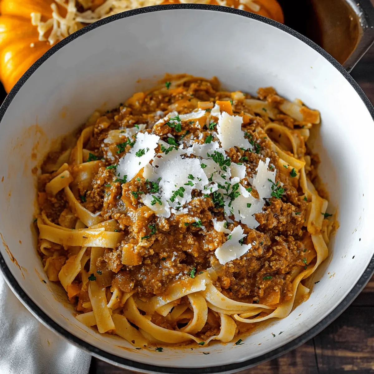Delicious Pumpkin Beef Bolognese Recipe for Cozy Dinners