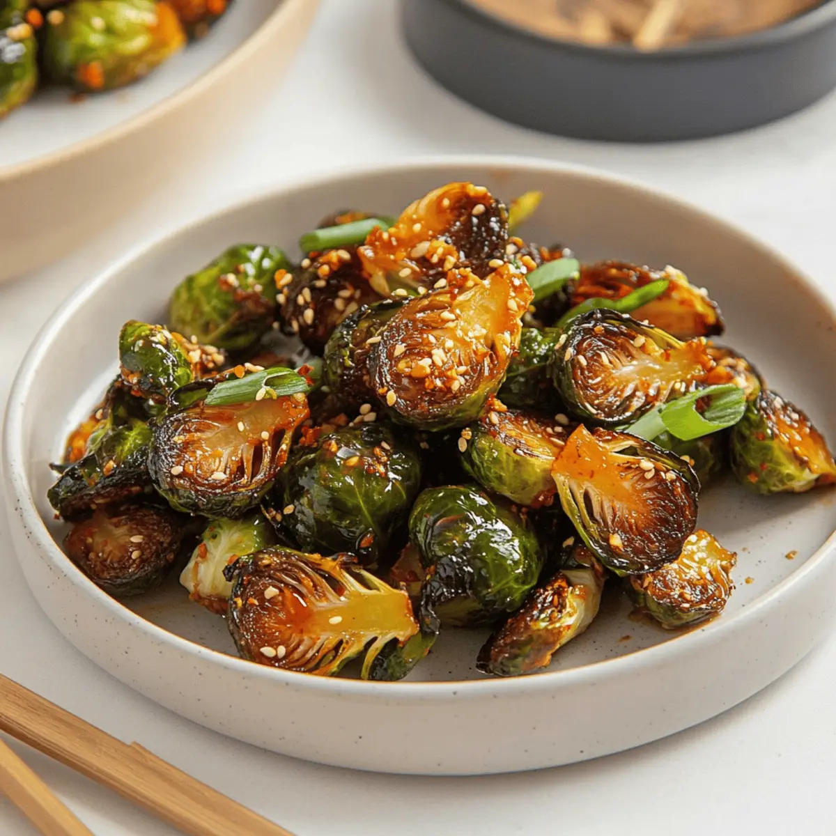 Gochujang Brussels Sprouts