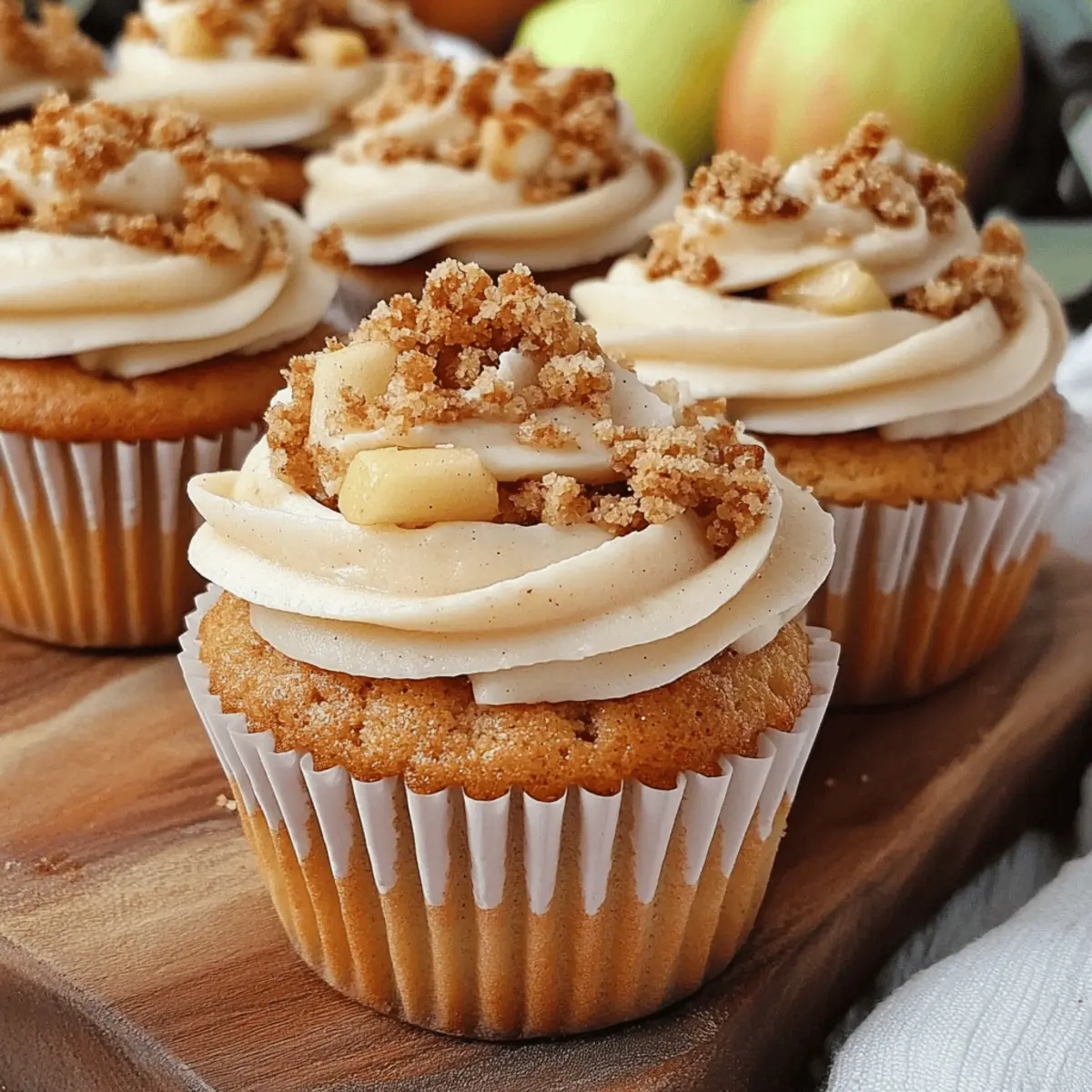 Delicious Apple Crumble Cupcakes: A Cozy Fall Treat Recipe