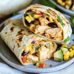 Southwest Chicken Wrap
