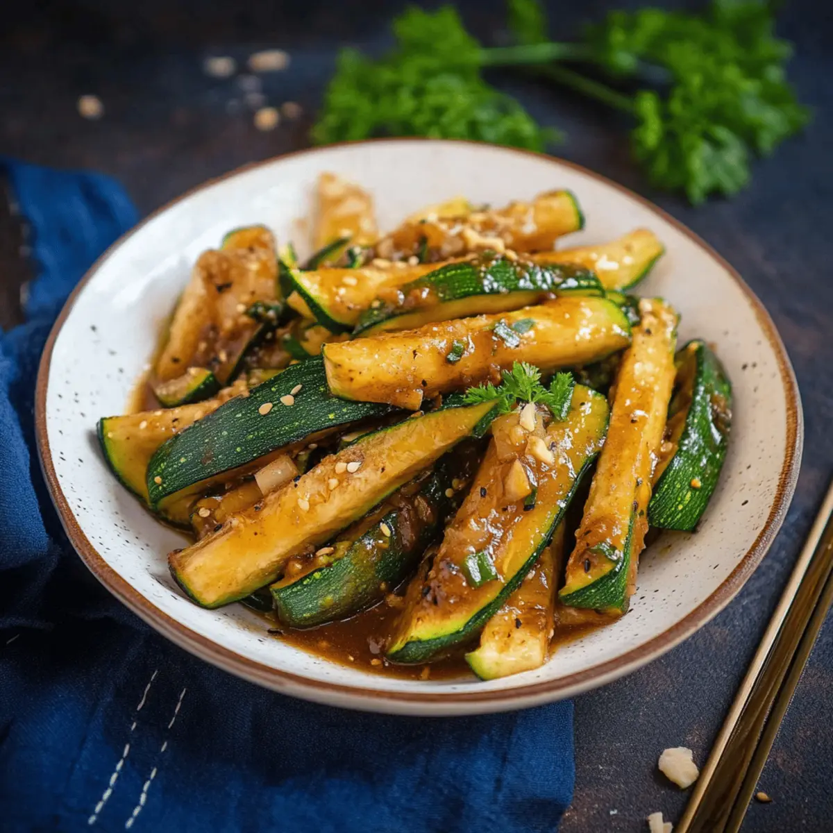 Delicious Hibachi Zucchini Recipe - Quick and Easy Stir-Fry