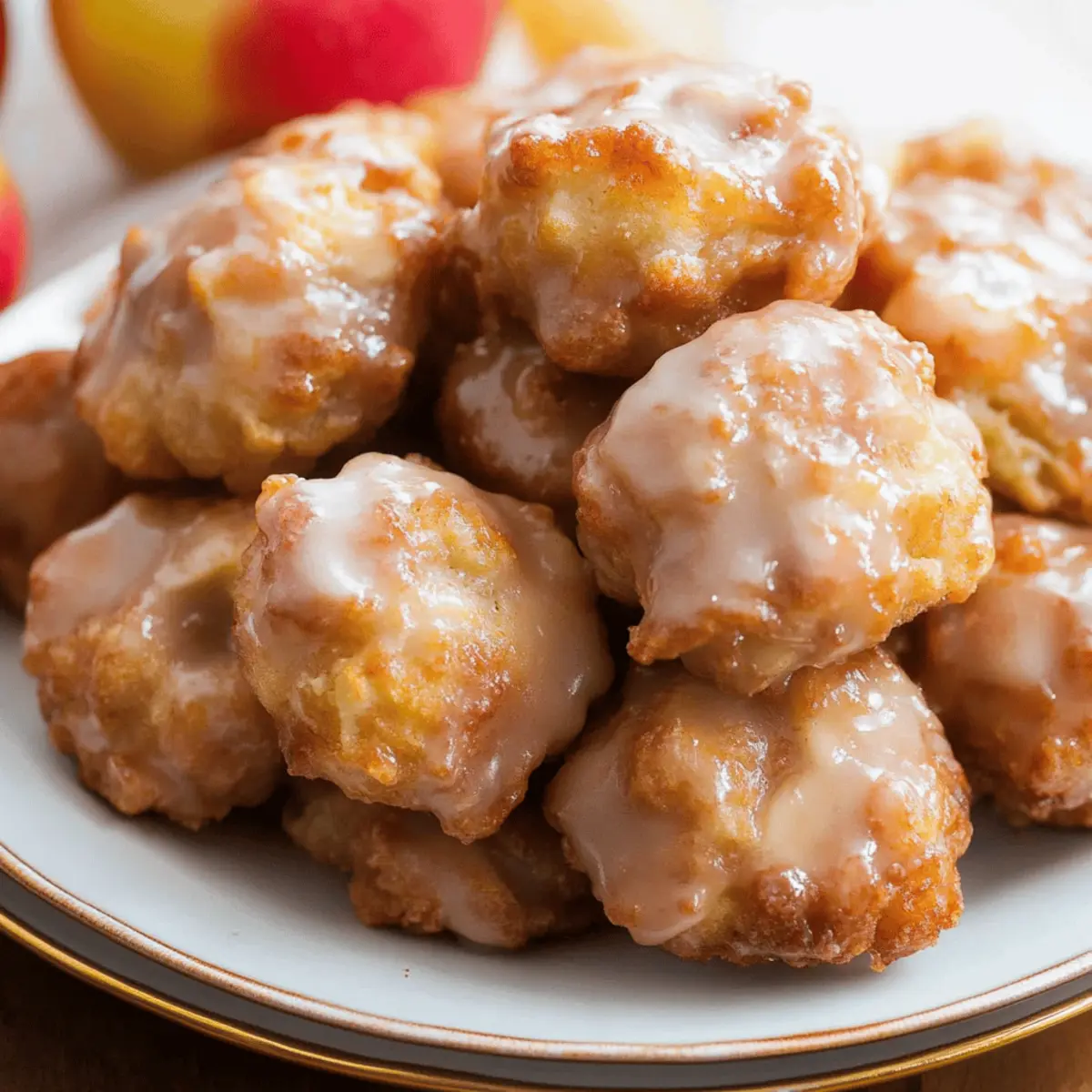 Apple Fritter Bites - An Organized Chaos