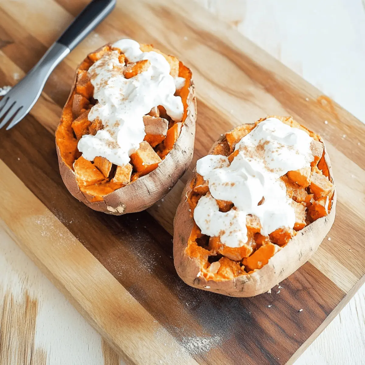 Copycat Texas Roadhouse Loaded Sweet Potatoes with Pecans and Marshmallows