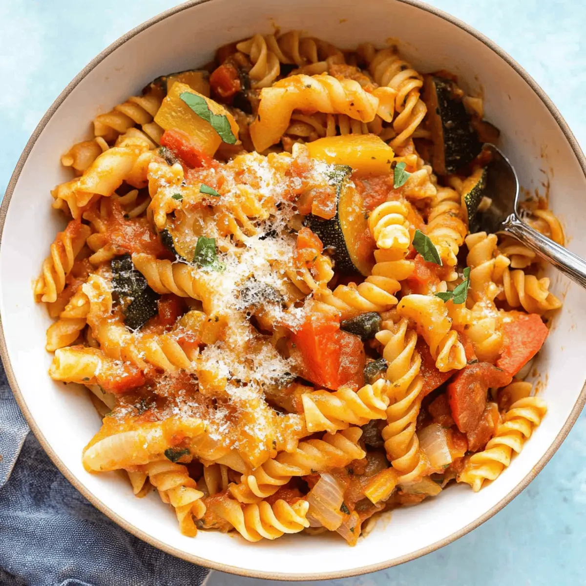 Quick One-Pot Vegetable Pasta