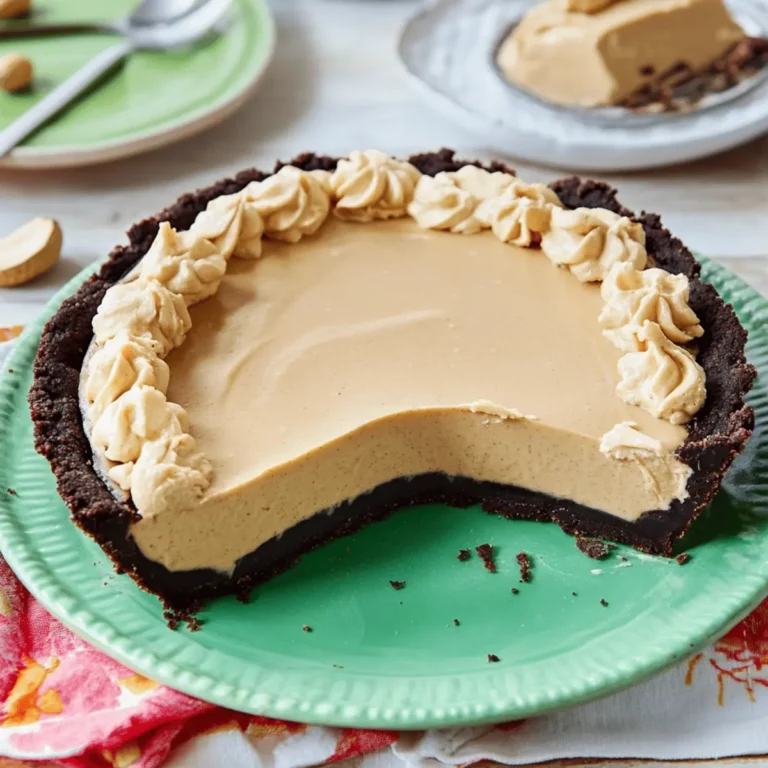 Chocolate Peanut Butter Pie