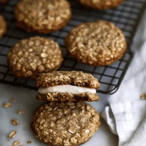 Chewy Brown Butter Chai Oatmeal Cookies