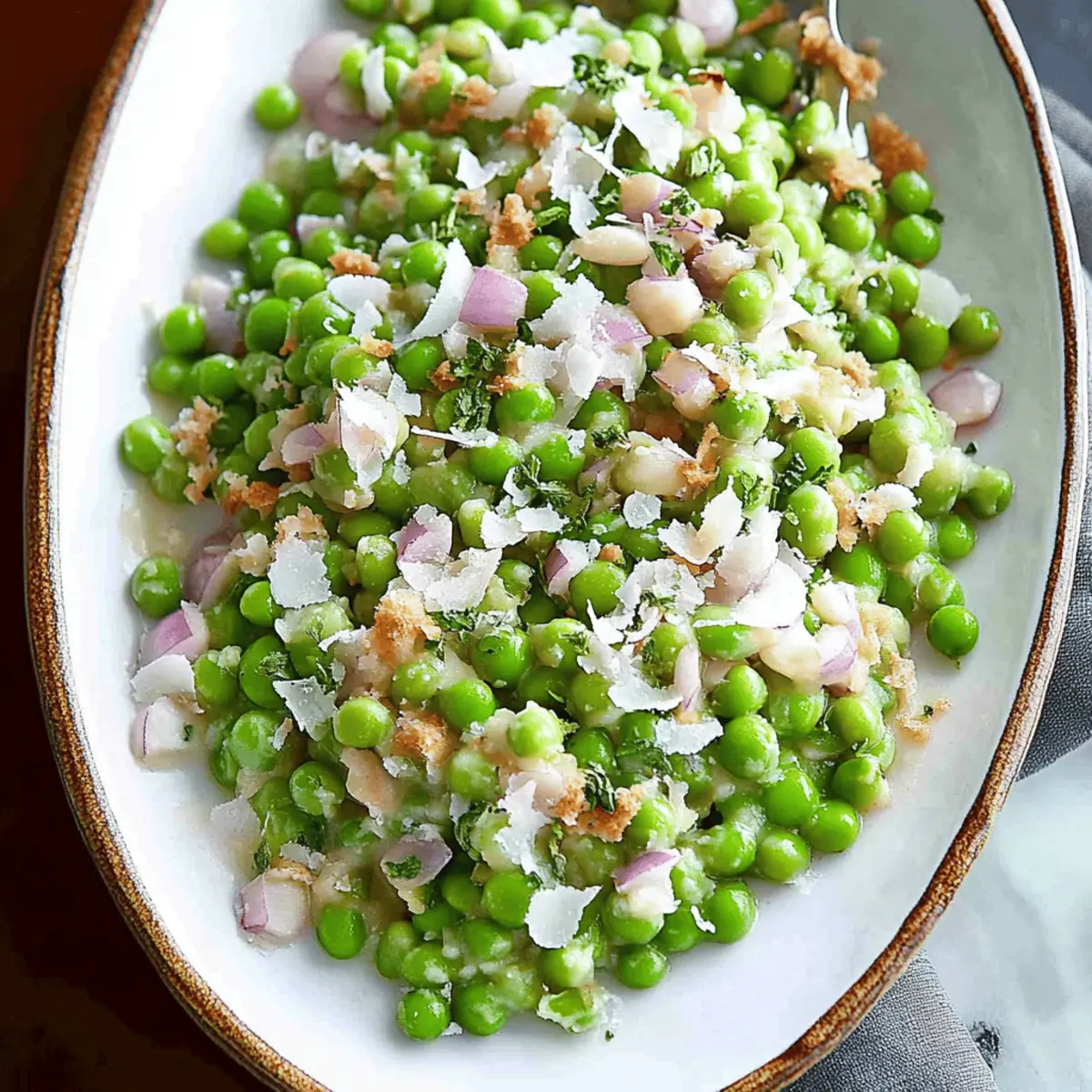 Thanksgiving Peas Side Dish