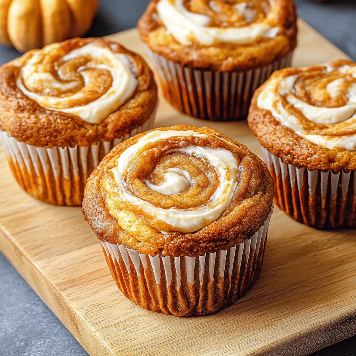 Delicious Pumpkin Cream Cheese Swirl Muffins Recipe You’ll Love