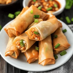 Deliciously Homemade Spring Rolls