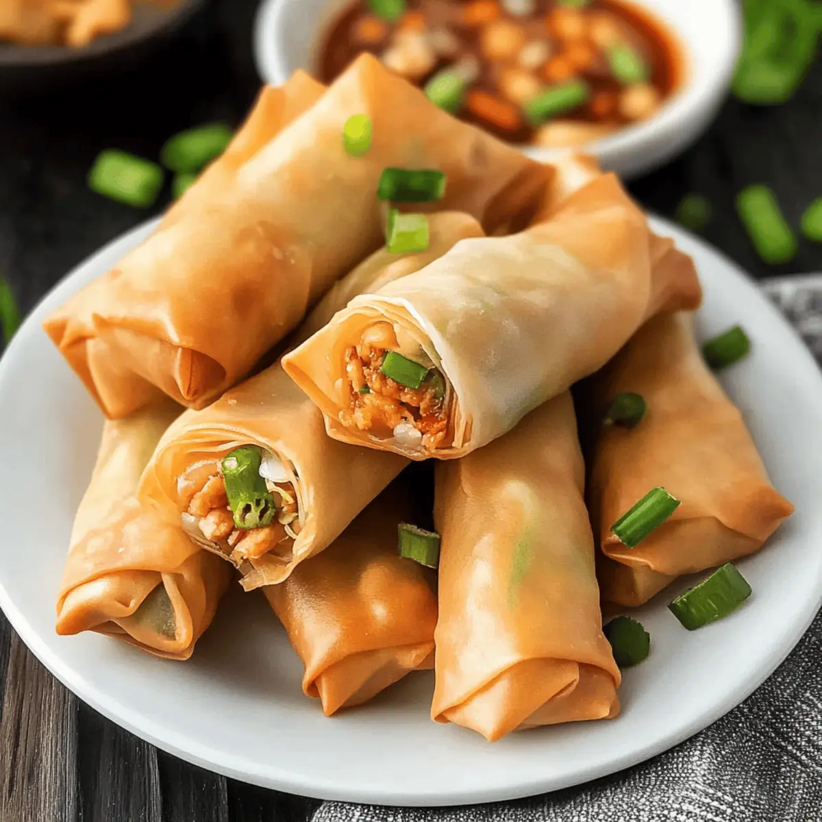 Deliciously Homemade Spring Rolls
