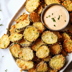 Easy Air Fryer Fried Pickles Recipe