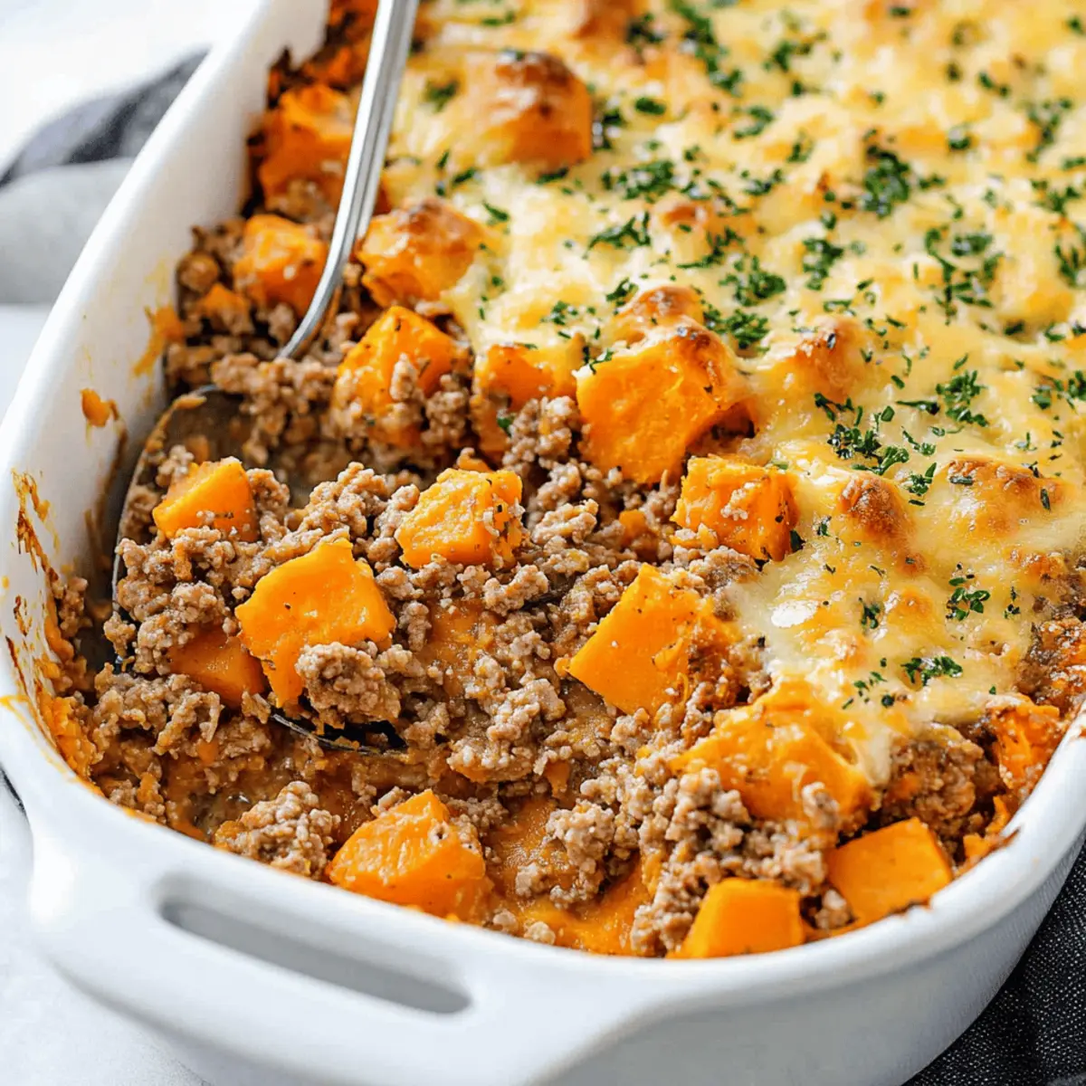 Delicious Ground Turkey Sweet Potato Casserole Recipe for Family