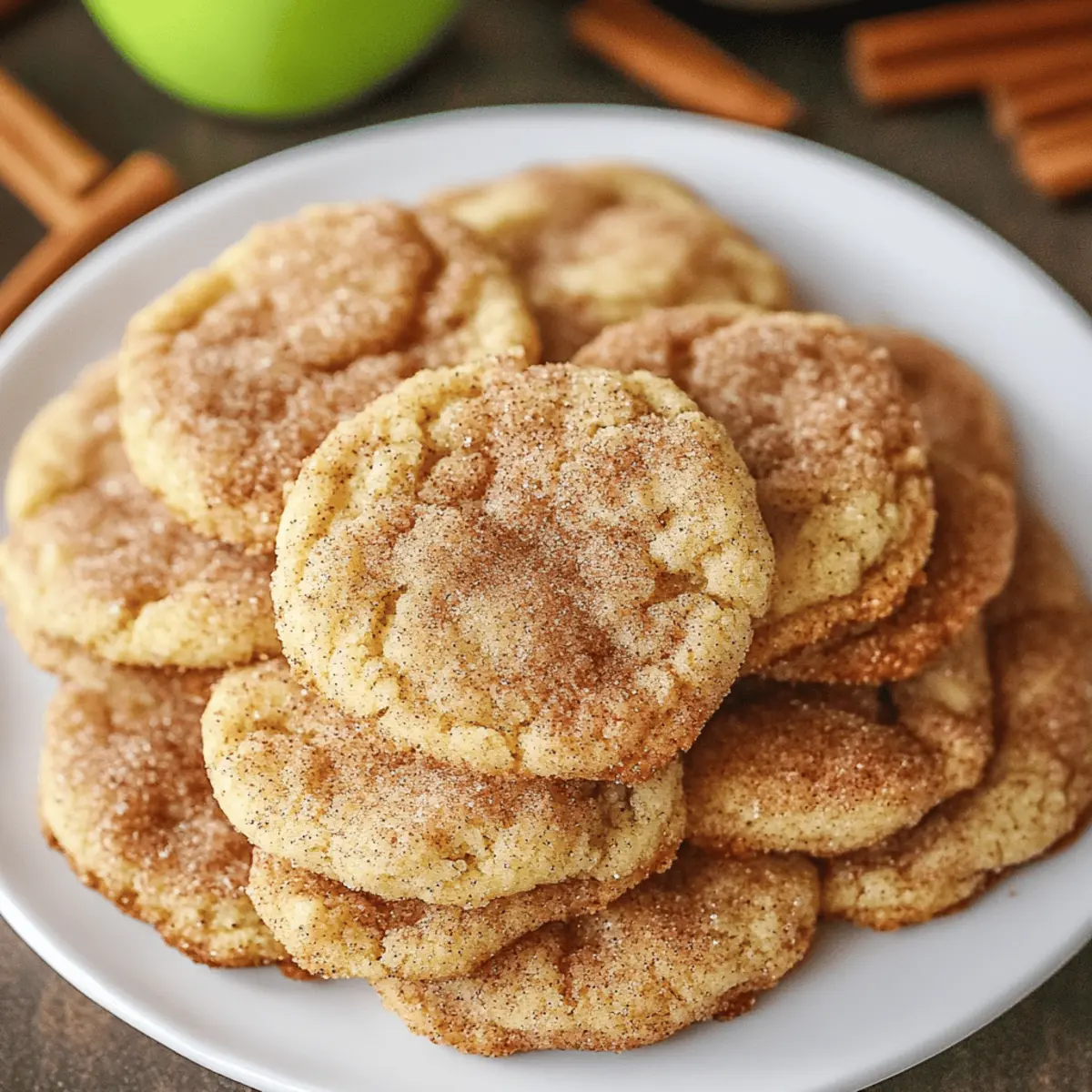 Quick Apple Cinnamon Snickerdoodle Cookies for Delightful Treats