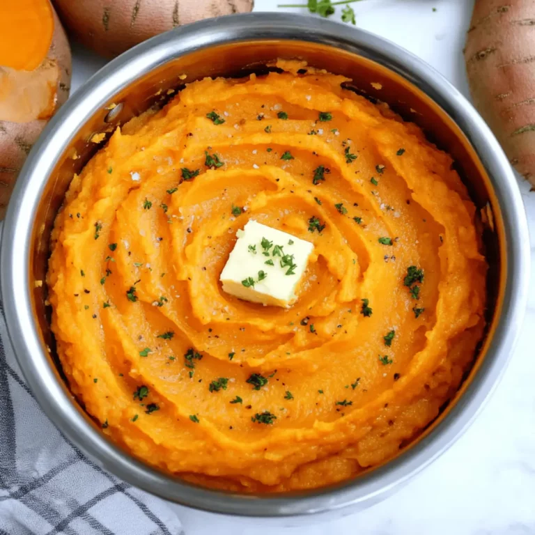Creamy Mashed Sweet Potatoes