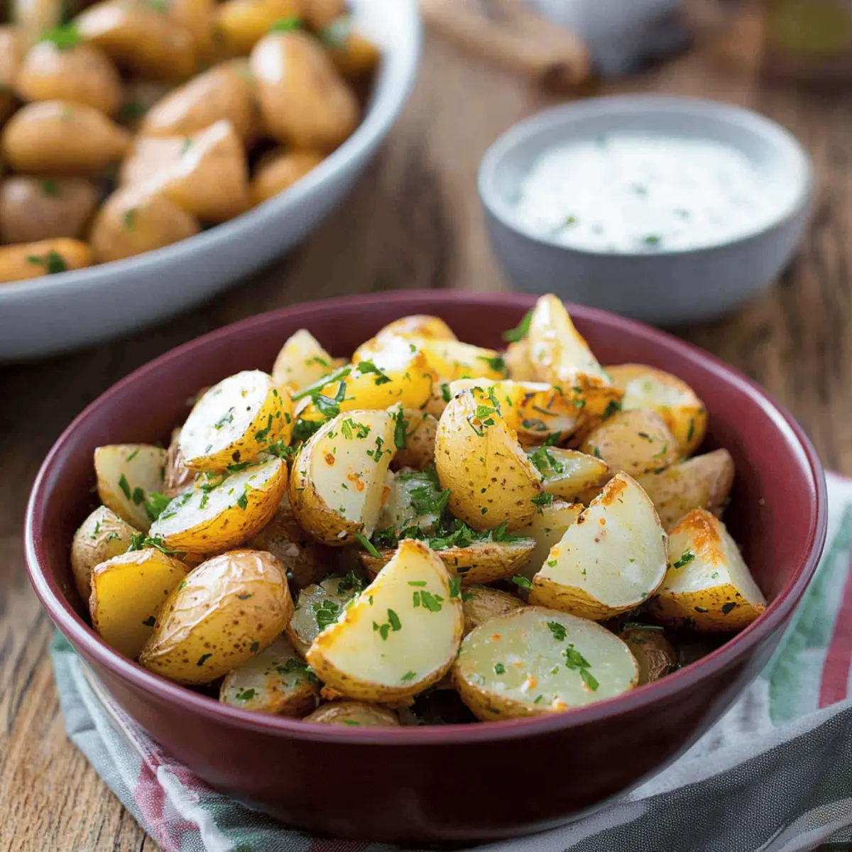 Herbed Roasted Potato Salad Recipe for a Flavorful Side Dish