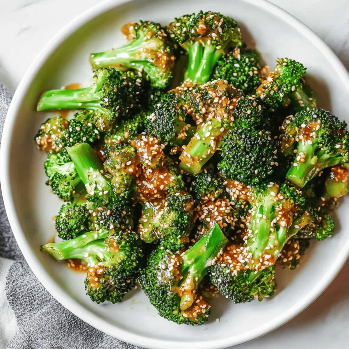 Easy Gochujang Broccoli Roasted to Crispy Perfection