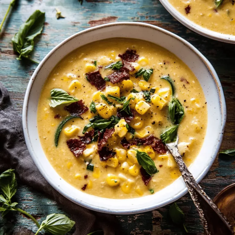 Corn and Zucchini Chowder