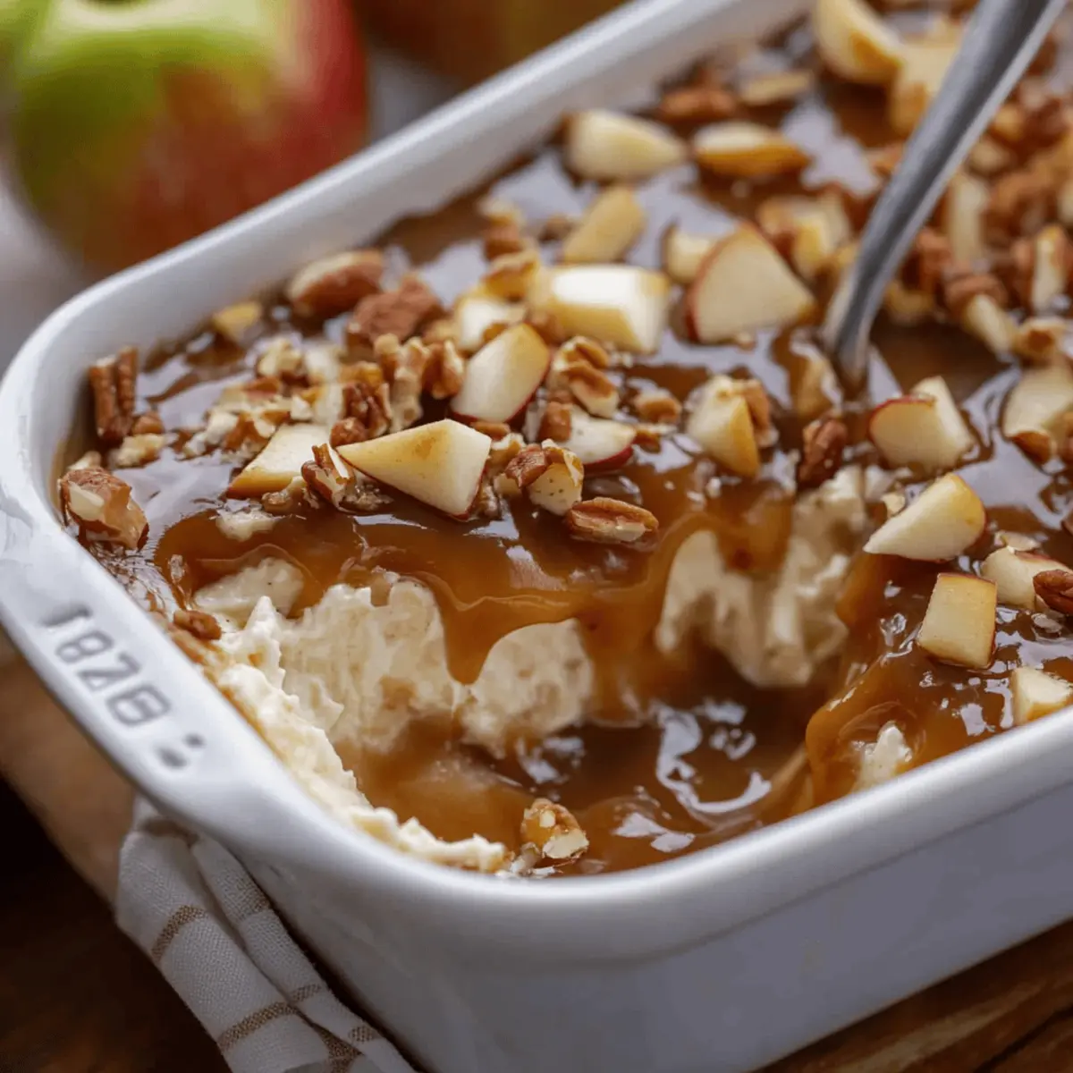 Caramel Apple Cheesecake Dip