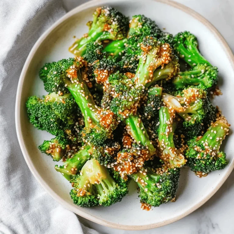 Easy Gochujang Broccoli