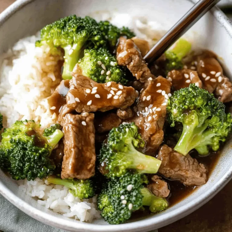 Chinese Beef and Broccoli