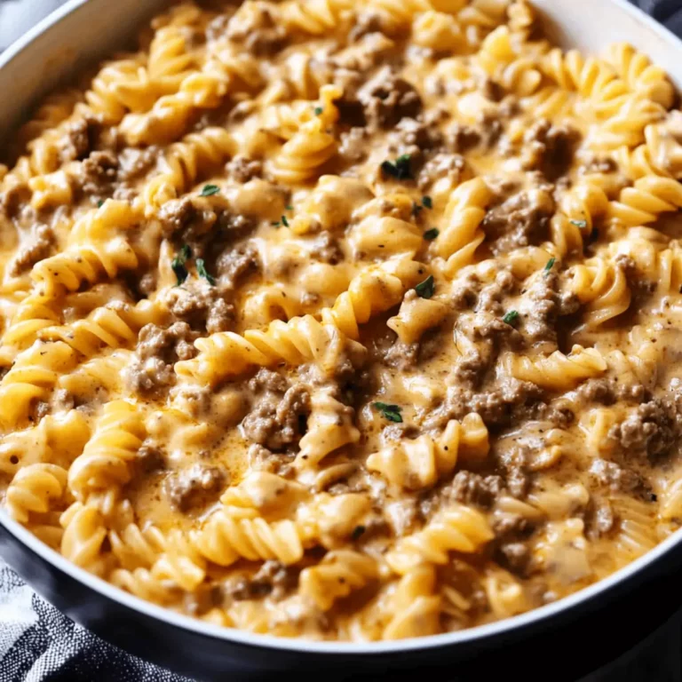 Creamy Beef Pasta Recipe