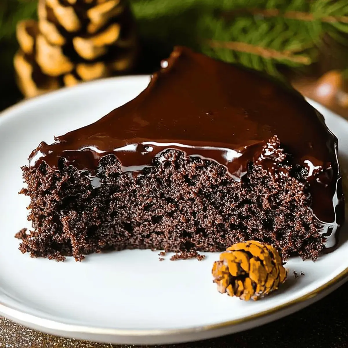 Midnight Fudge Cake