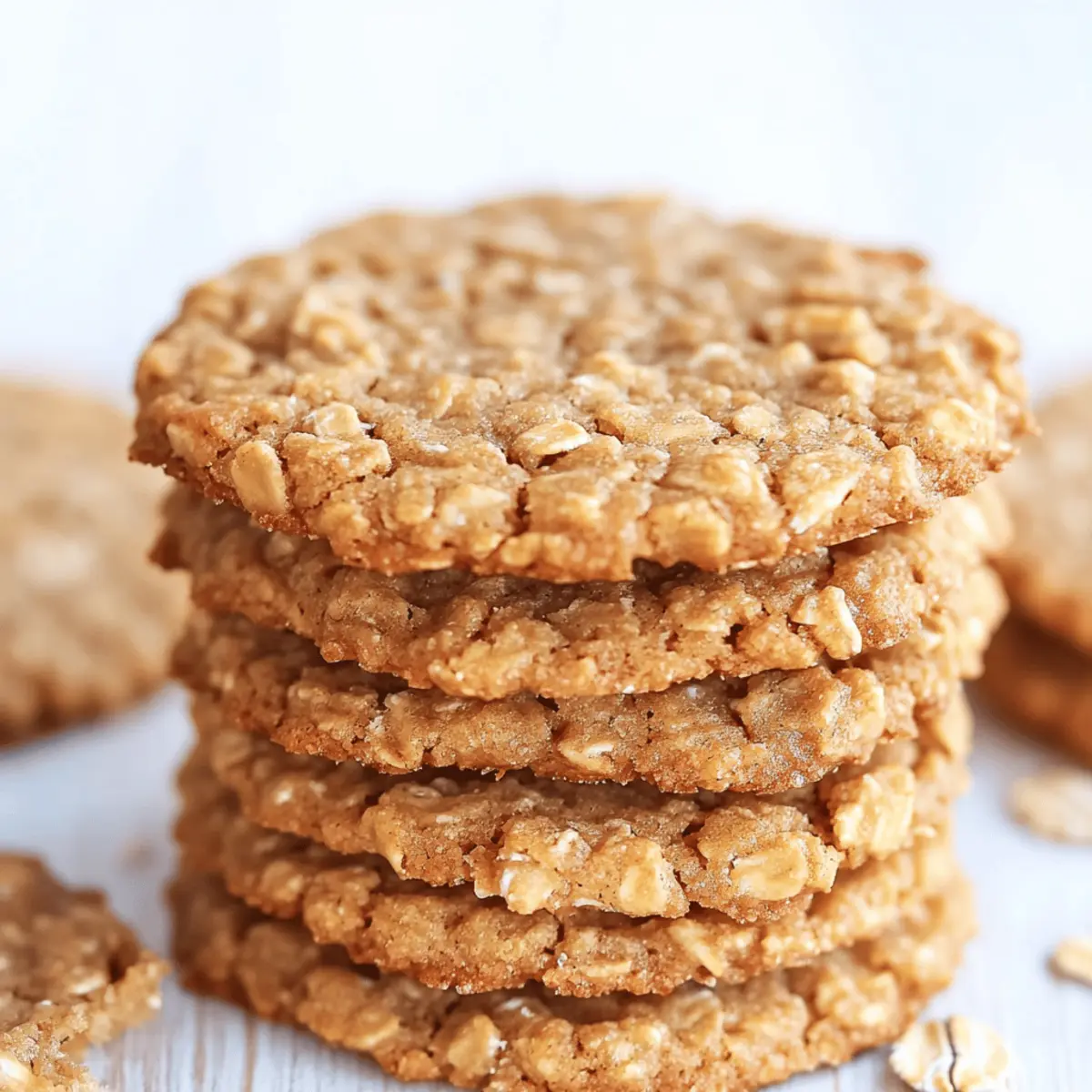 Delicious Honey Oatmeal Cookies