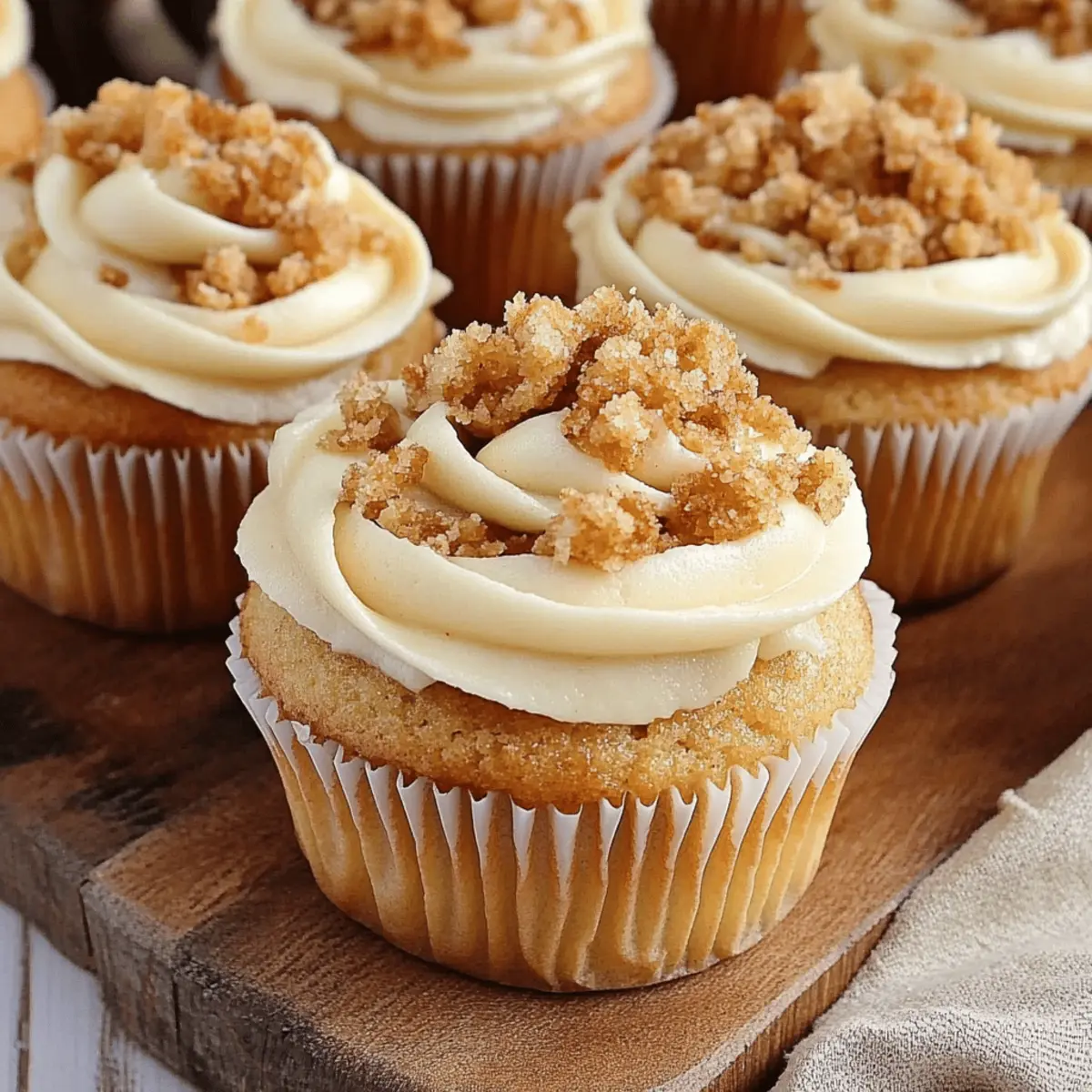 Delicious Apple Crumble Cupcakes: A Cozy Fall Treat Recipe