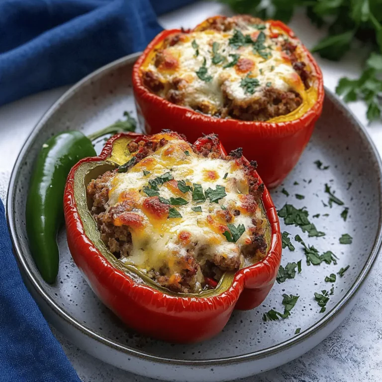 Easy Classic Stuffed Peppers Recipe