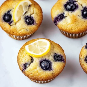 Lemon Blueberry Muffins