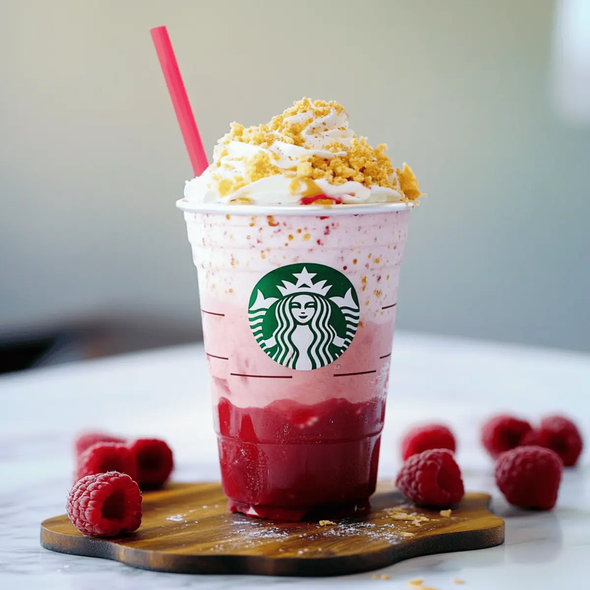 Starbucks Raspberry Cheesecake Frap