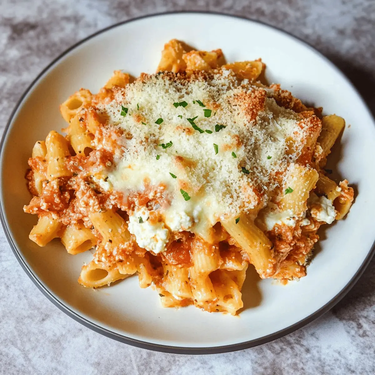 Hearty Ricotta Pasta Bake Recipe for Comforting Family Dinners