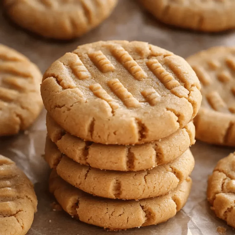 The Only Chewy Peanut Butter Cookies Recipe You?ll Ever Need
