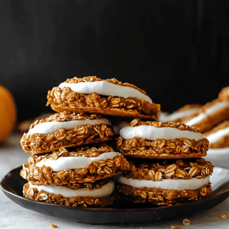 pumpkin oatmeal cream pies