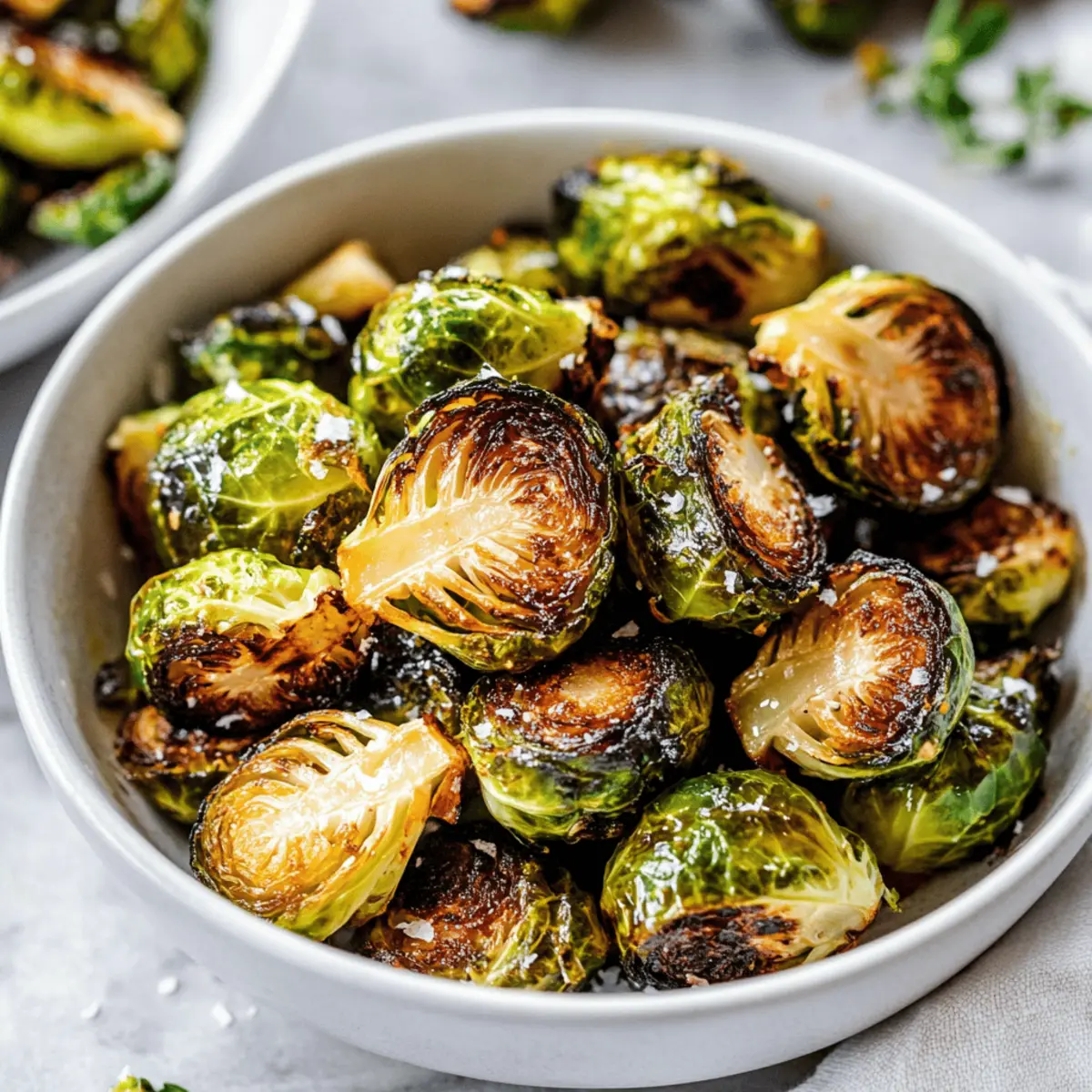 Crispy & Delicious Easy Air Fryer Brussels Sprouts Recipe