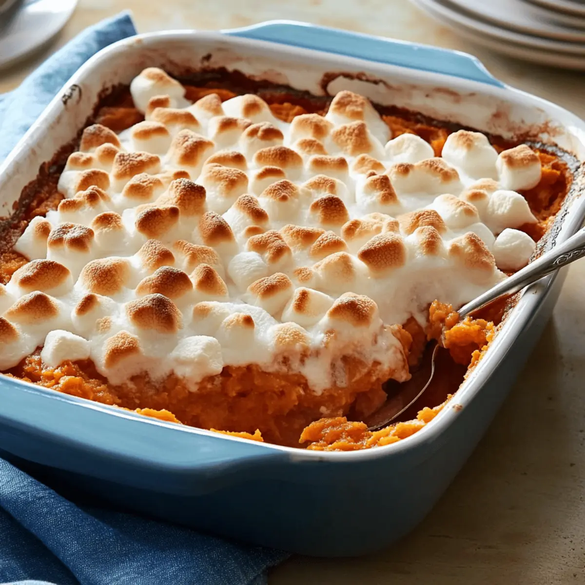 Delicious Sweet Potato Casserole with Marshmallows Recipe