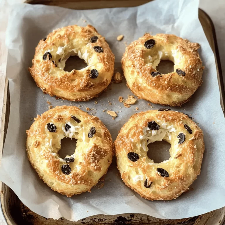 Easy 3 Ingredient Greek Yogurt Bagels