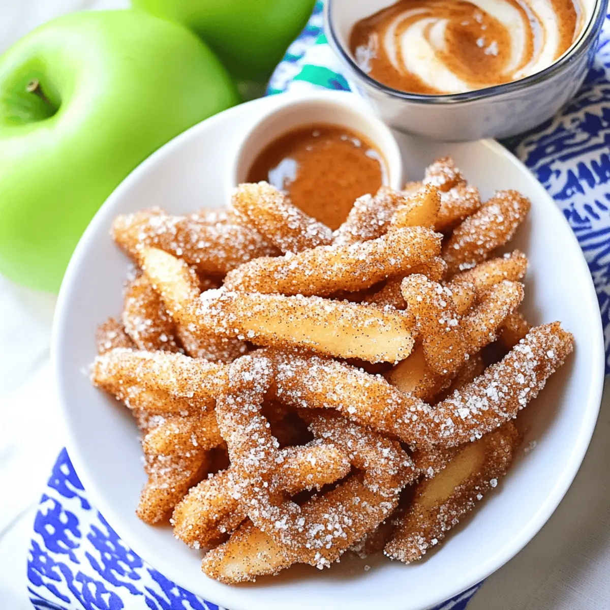 Delicious Cinnamon Sugar Apple Fries Recipe You Can’t Resist