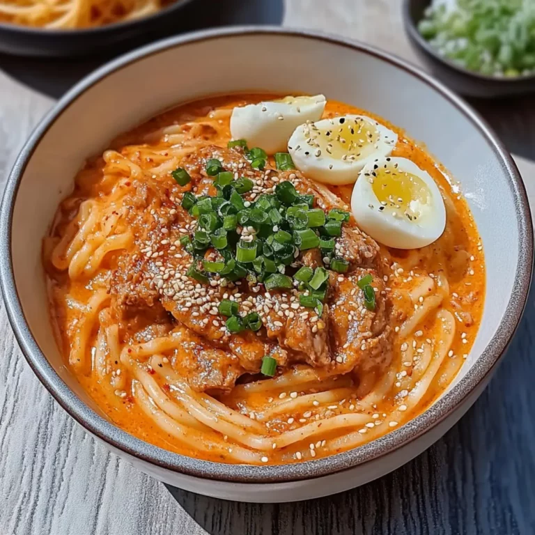Creamy Korean Ssamjang Pasta