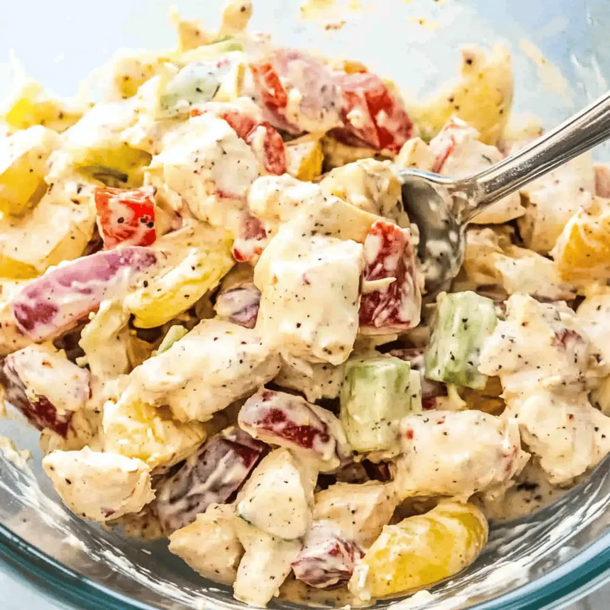 Delicious Italian Grinder Chicken Salad for Sandwich Lovers