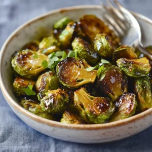 Easy Recipe for Crispy Honey Balsamic Brussels