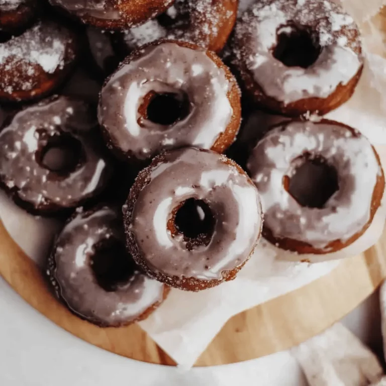 Cake Donuts with Chocolate Glaze