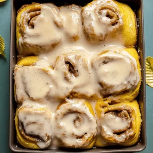 Homemade Pumpkin Chai Cinnamon Rolls
